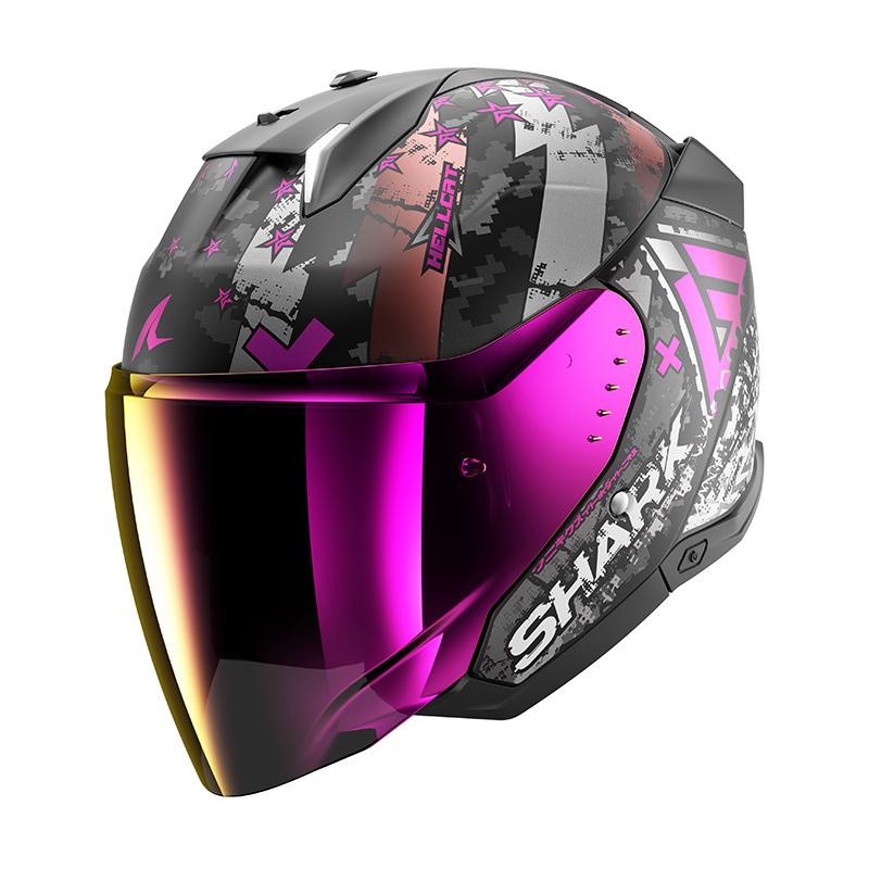 Casque SKWAL i3 JET HELLCAT Mat SHARK