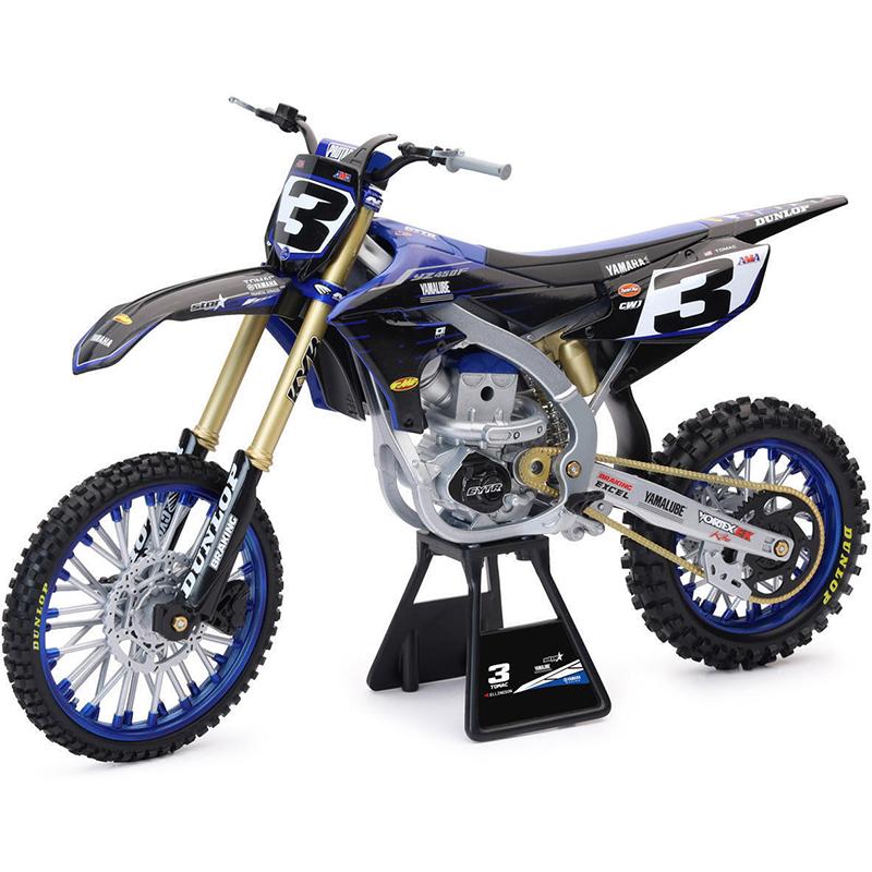 Réplique 1/6° Moto Yamaha 450 YZF E. TOMAC