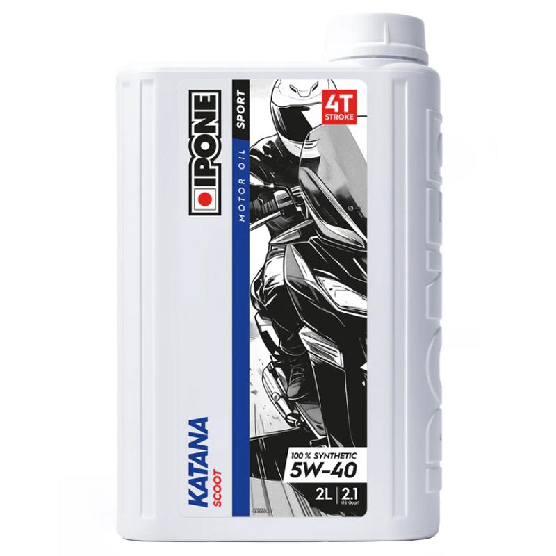 Huile 4T Katana Scoot 5W40 2L IPONE