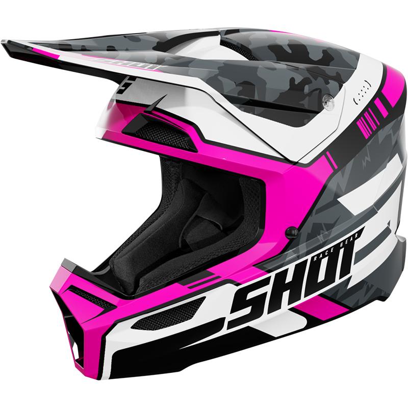 Casque cross FURIOUS FLASH SHOT