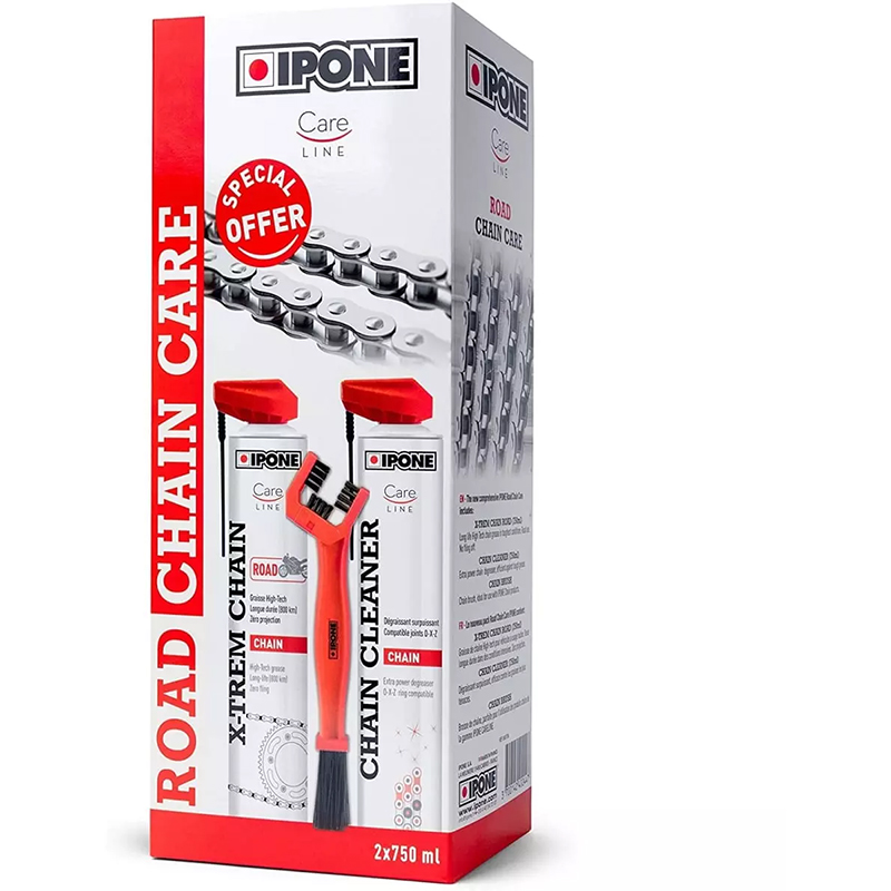 Pack entretien ROAD CHAIN CARE IPONE