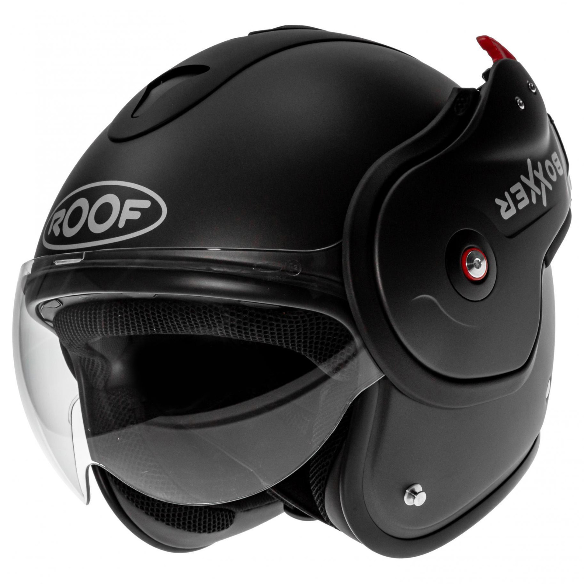 ROOF Casque BOXXER BLACK SHADOW