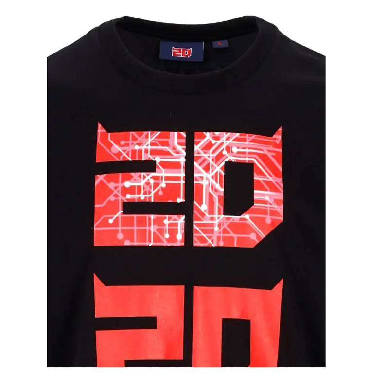 QUARTARARO Tee-shirt à manches courtes 20 20 20 2