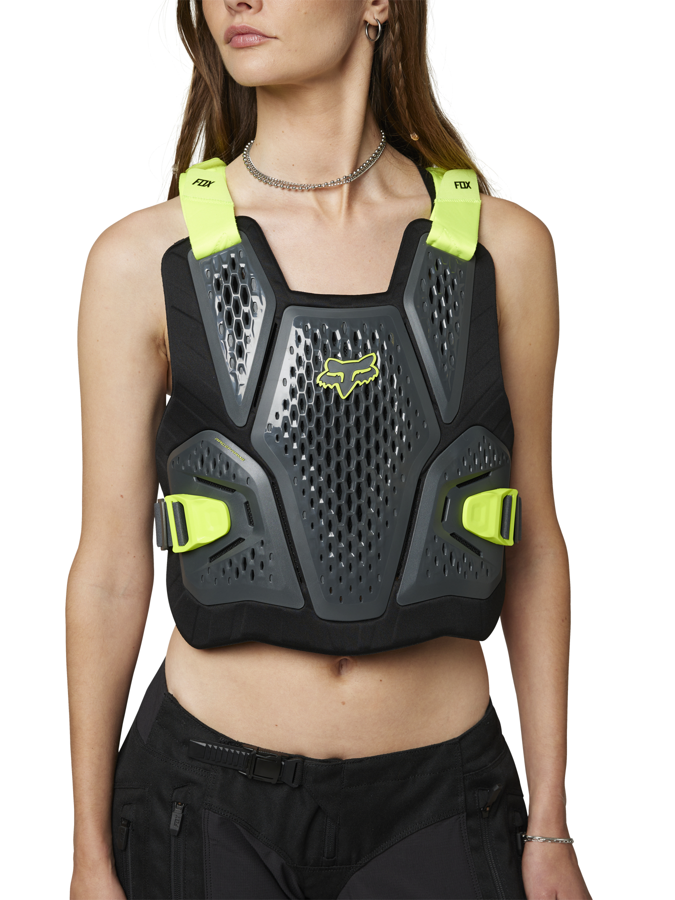 Gilet De Protection Moto Dirt Bike / Motocross - Orange - Taille Unique Ajustable - Neuf