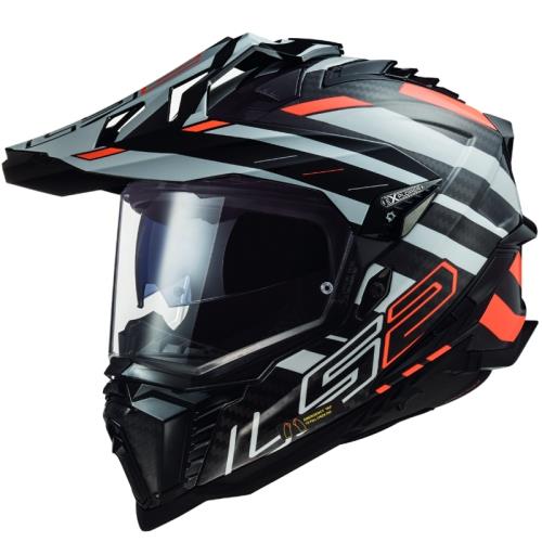 LS2 Casque MX701 EXPLORER CARBON EDGE