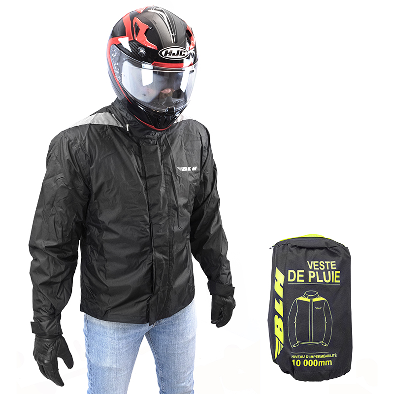 BLH Veste de pluie Haute Imperméabilité 10K compacte