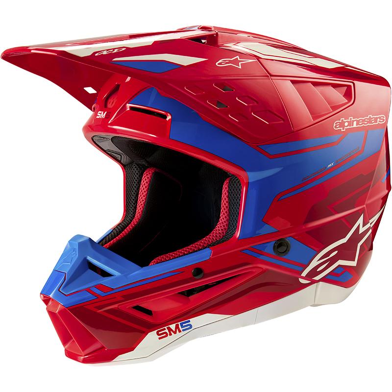 ALPINESTARS Casque cross S-M5 2 ACTION