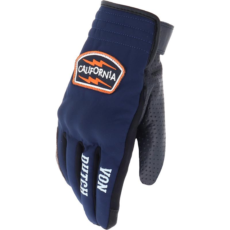 HELSTONS Gants VON DUTCH - CALI AIR Tissu-Cuir