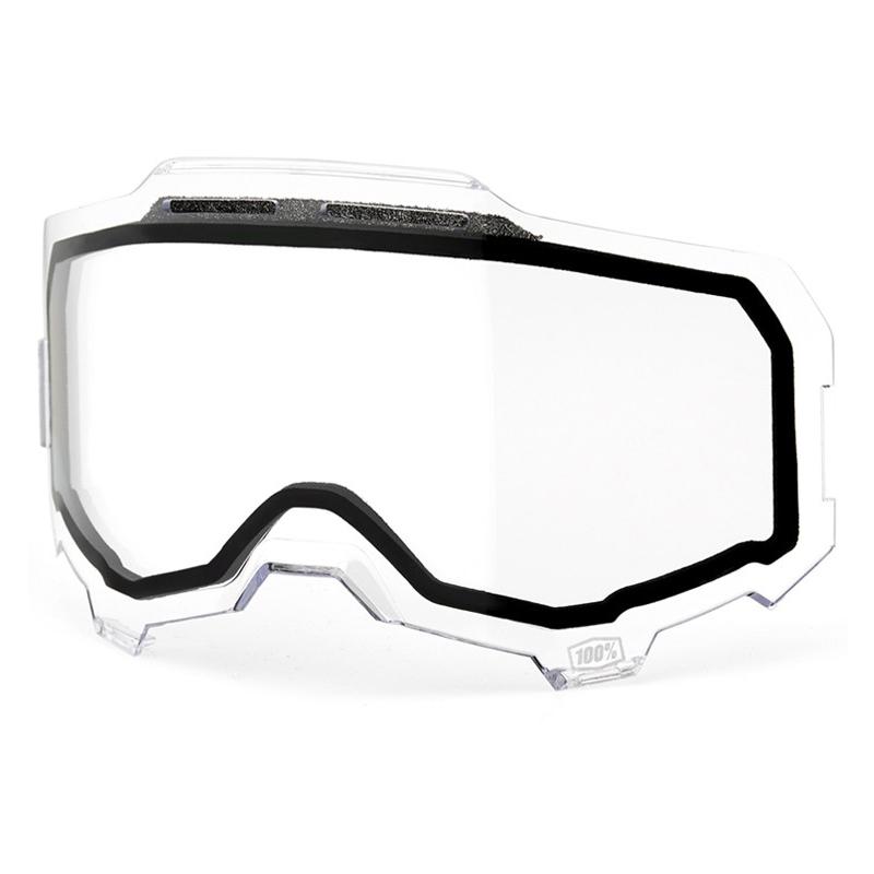 100% Ecran de masque ARMEGA double ventilé clair