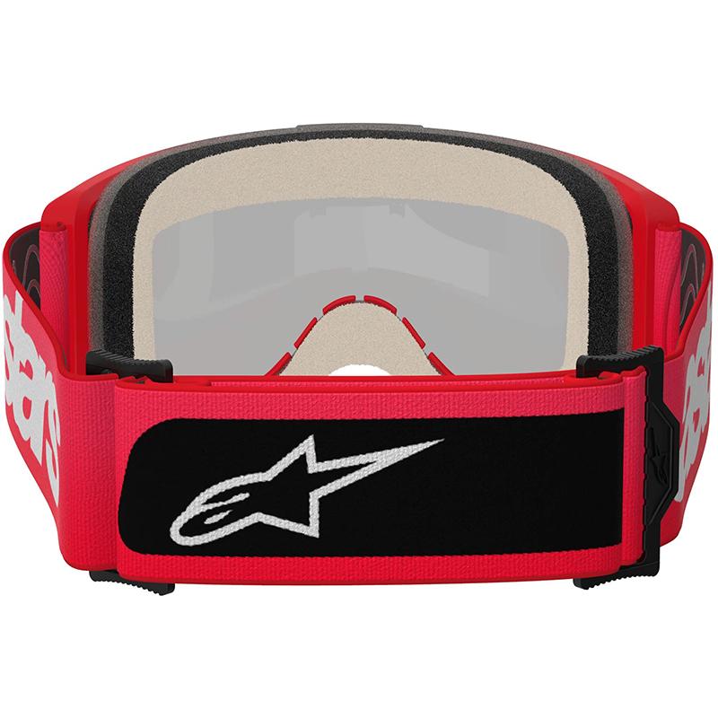 ALPINESTARS Masque cross VISION 5 BLAZE - ROUGE/IRIDIUM OR 2