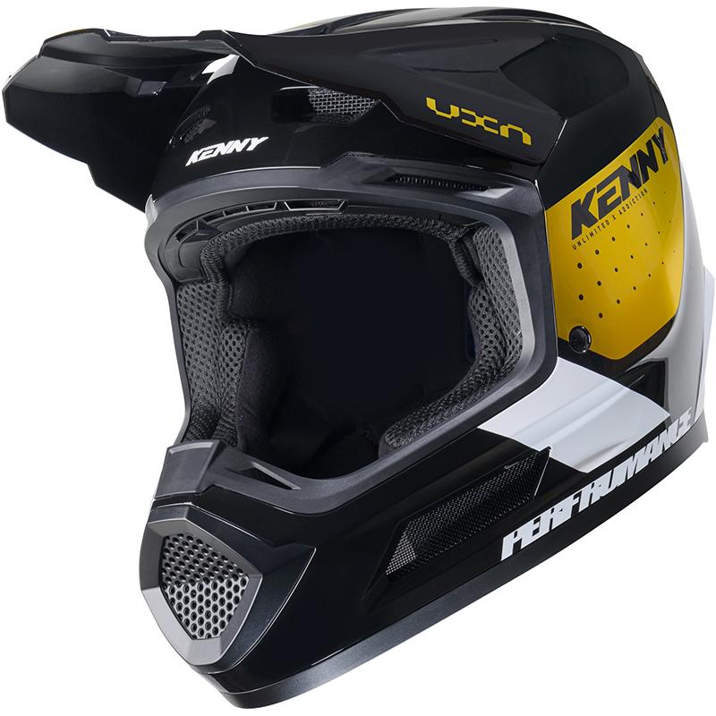 KENNY Casque cross PERFORMANCE GOLD