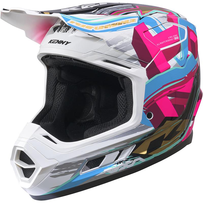 Casque Cross Performance Graphic + KENNY