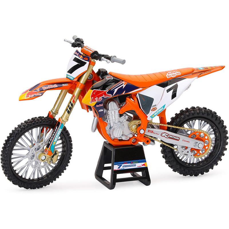 NEWRAY Réplique Moto KTM 450 SX-F Red Bull A.PLESSINGER - Echelle 1/12&deg;