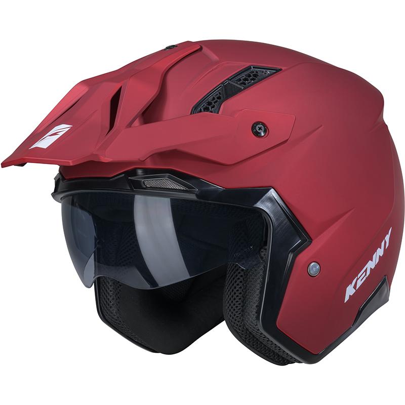 KENNY Casque trial MILES SOLID RED