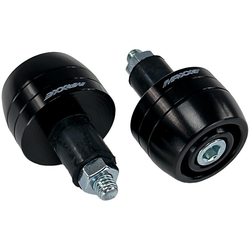 Embouts de guidon Alu 002 Noir