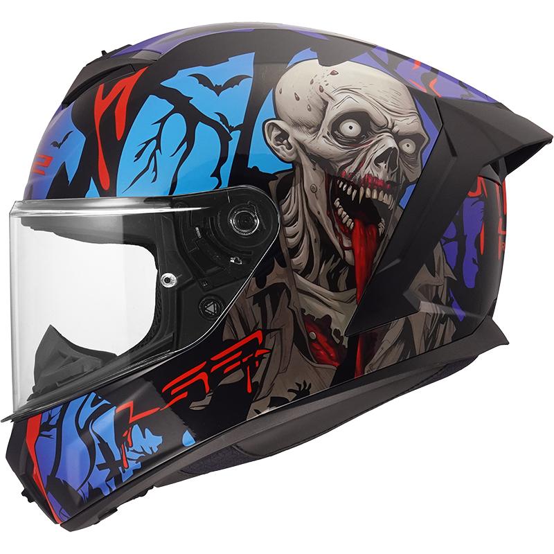 LS2 Casque FF820 RAPID III ZOMBIE II
