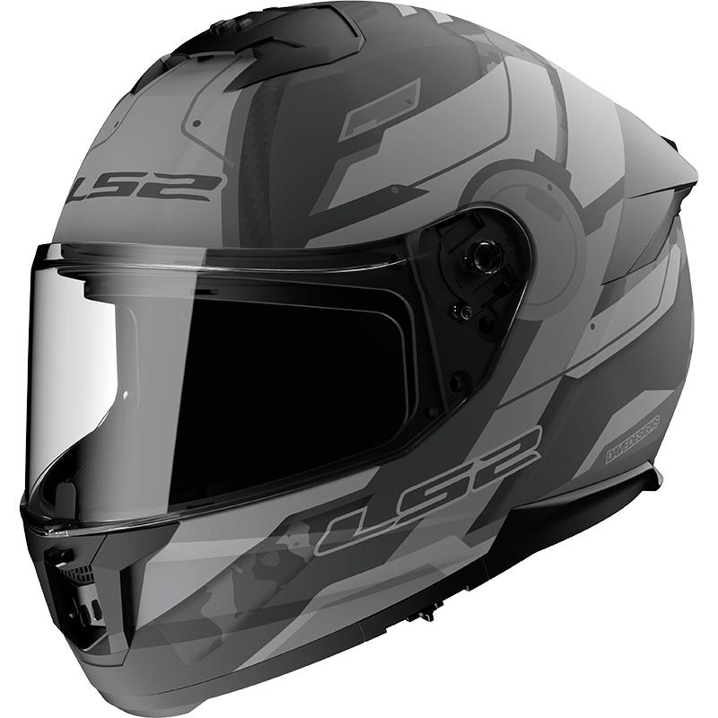 LS2 Casque FF808 STREAM II SHADOW