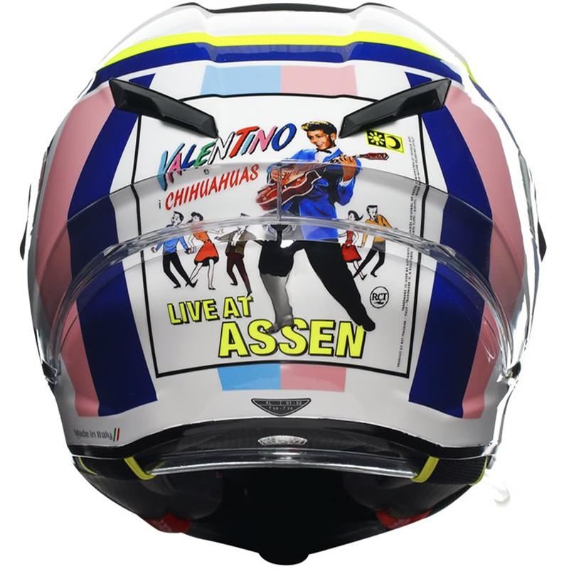 AGV Casque PISTA GP RR E2206 ROSSI ASSEN 2007 2