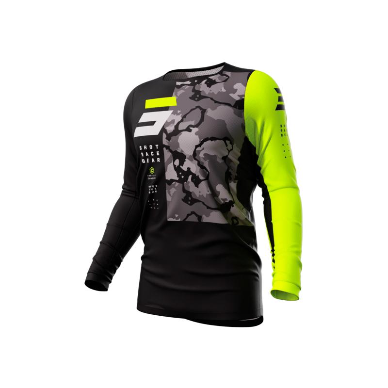 SHOT Maillot cross CONTACT CAMO 2.0