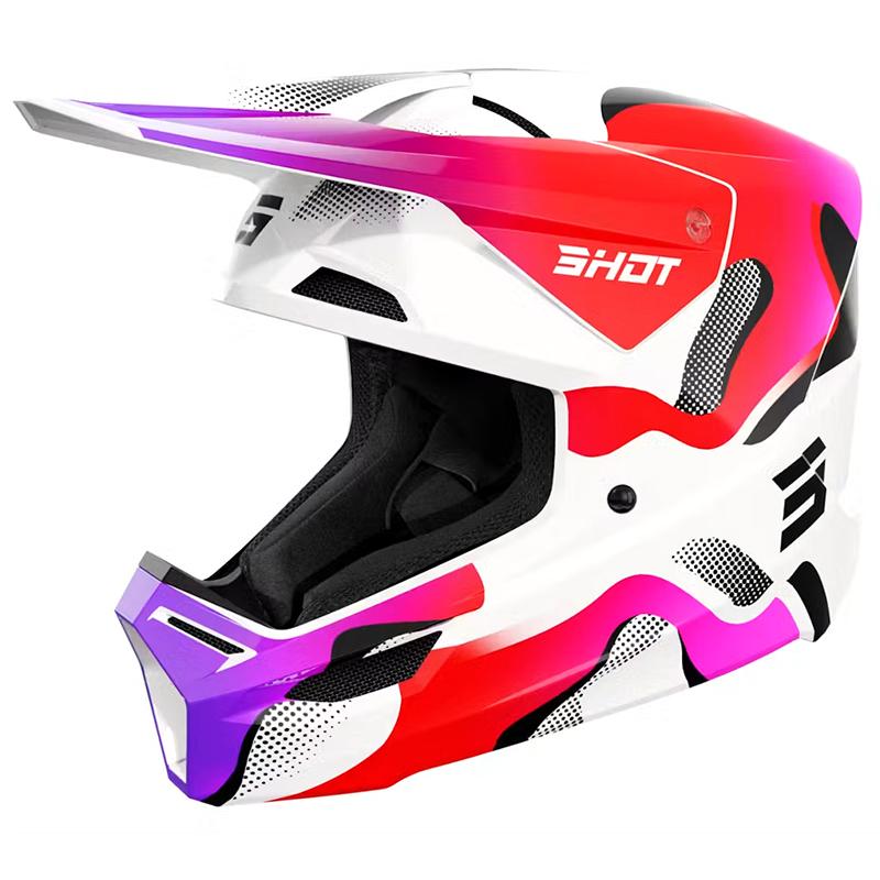 Casque Cross Furious Zebra SHOT