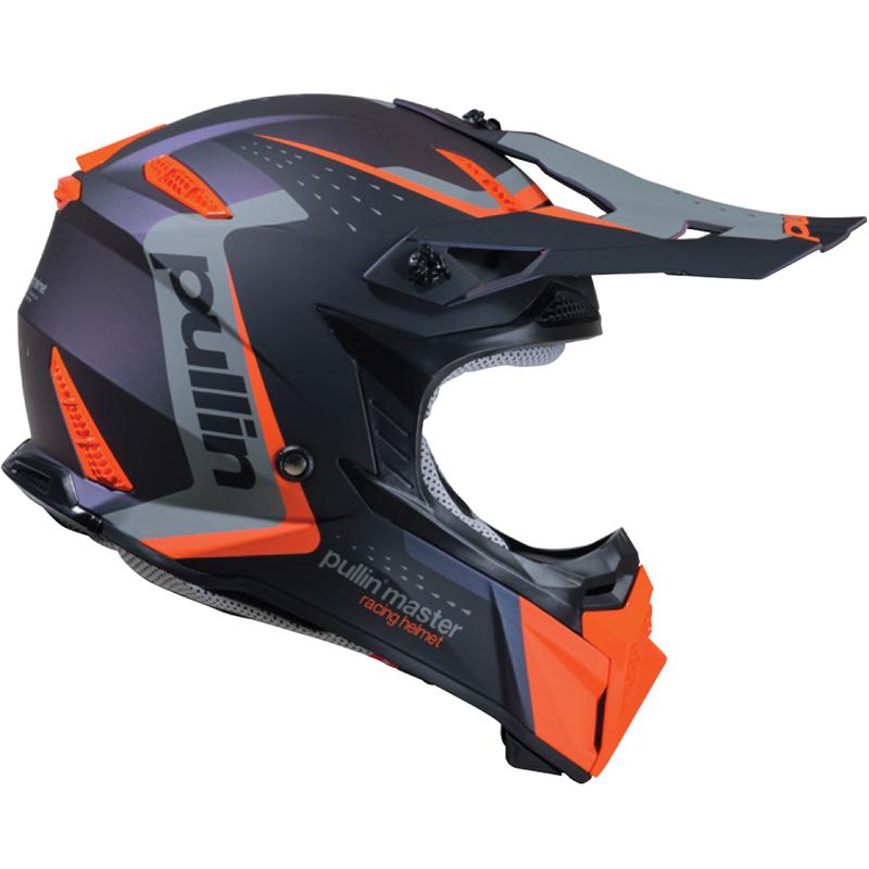 PULL-IN Casque cross GRAPHIC + KID MASTER ORANGE 2