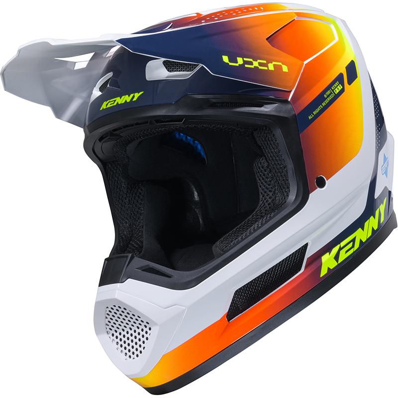 KENNY Casque cross PERFORMANCE GRAPHIC NAVY ORANGE