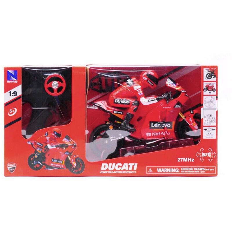 NEWRAY Réplique Moto radiocommandée GP Ducati Desmosedici F. BAGNAIA - Echelle 1/9&deg; 2