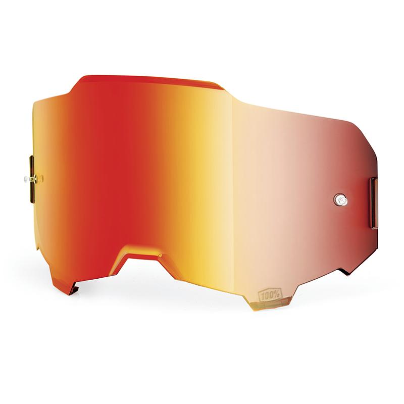 100% Ecran de masque ARMEGA mirror rouge