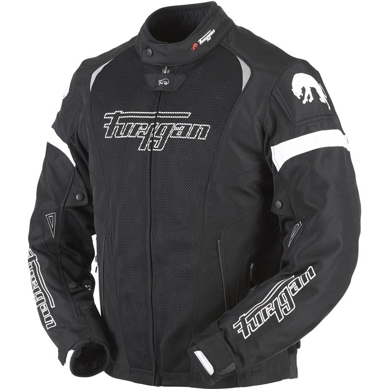 Blouson Spark 3En1 Vented Evo FURYGAN Noir/Blanc - MOTO-AXXE.FR