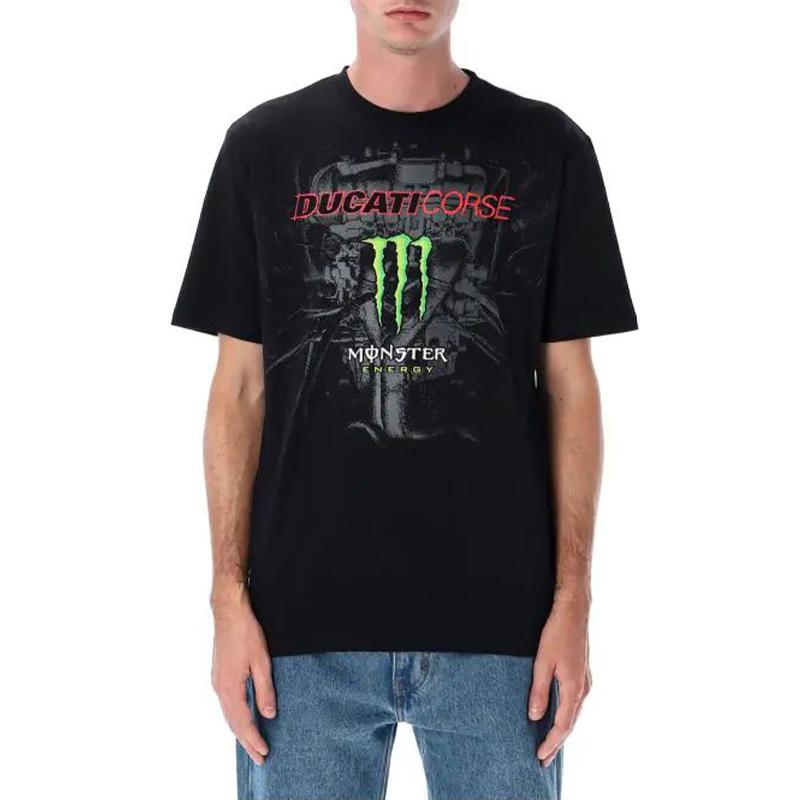 DUCATI Tee-shirt DUCATI DUAL MONSTER - GREY HEART