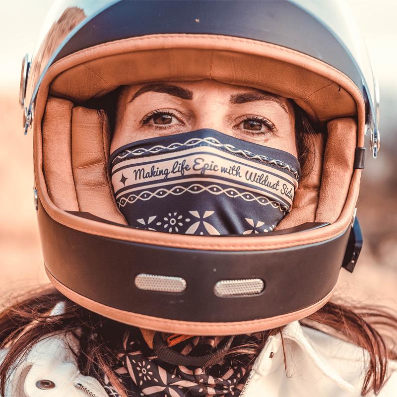 WILDUSTSISTERS Tour de cou EPIC BLACK Dark Grey