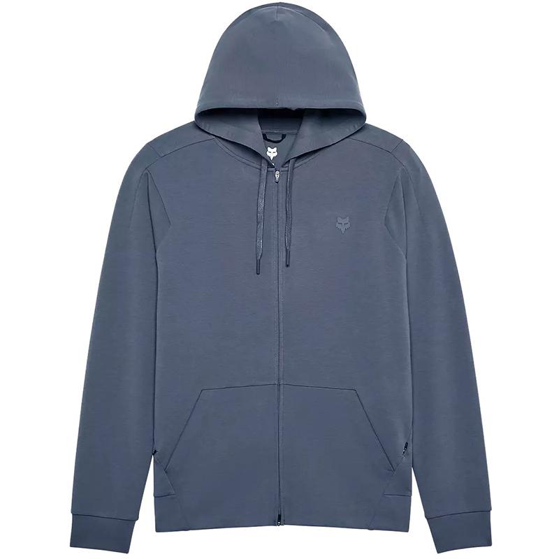 Sweat RISE ZIP FOX bleu - MOTO-AXXE.FR, Sweat et Vestes