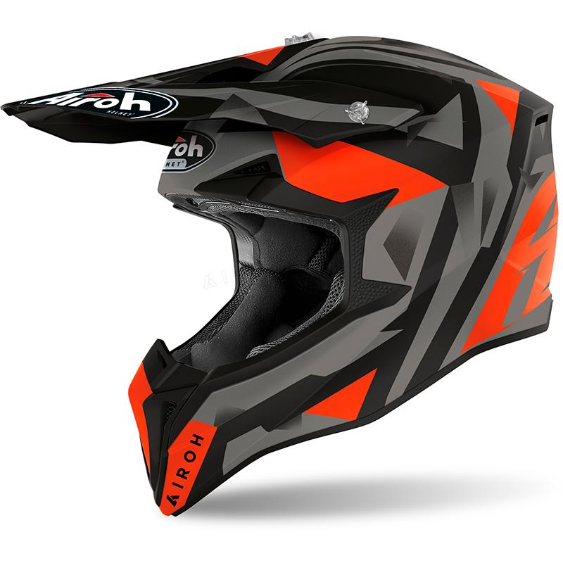 AIROH Casque cross WRAAP SEQUEL