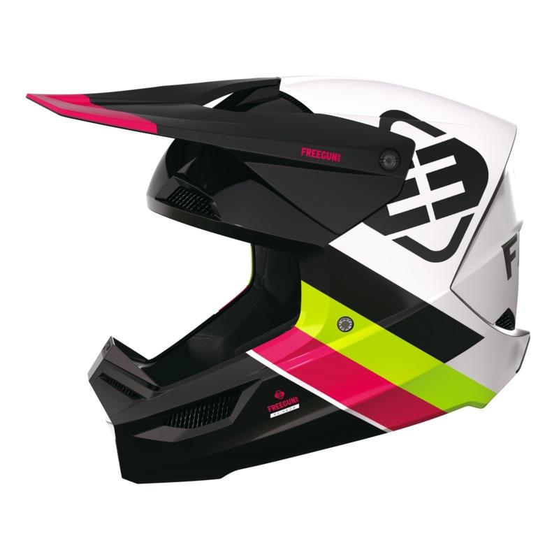 FREEGUNBYSHOT Casque cross XP4 RAINBOW GLOSSY