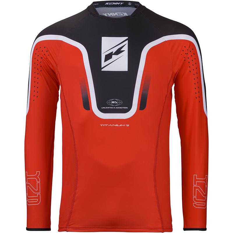 KENNY Maillot cross TITANIUM RED