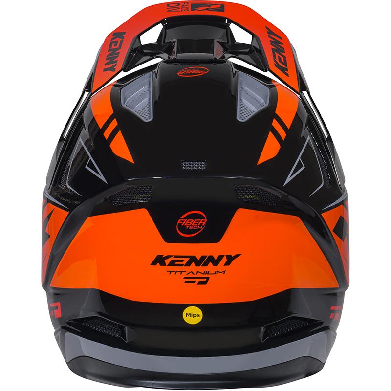 KENNY Casque cross TITANIUM GRAPHIC ORANGE GRADIENT 2