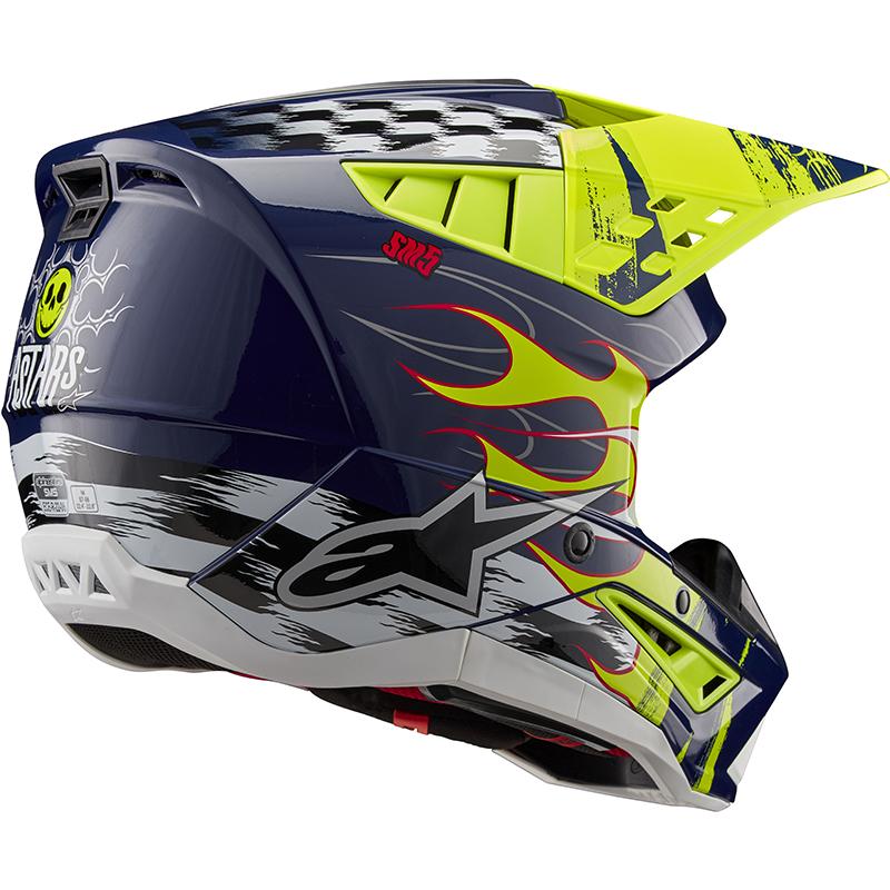ALPINESTARS Casque cross S-M5 SAIL 2