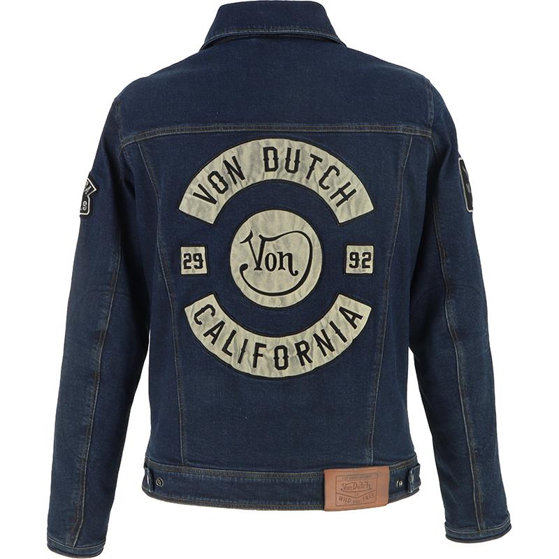 HELSTONS Blouson WESTY TOILE DENIM VON DUTCH 2