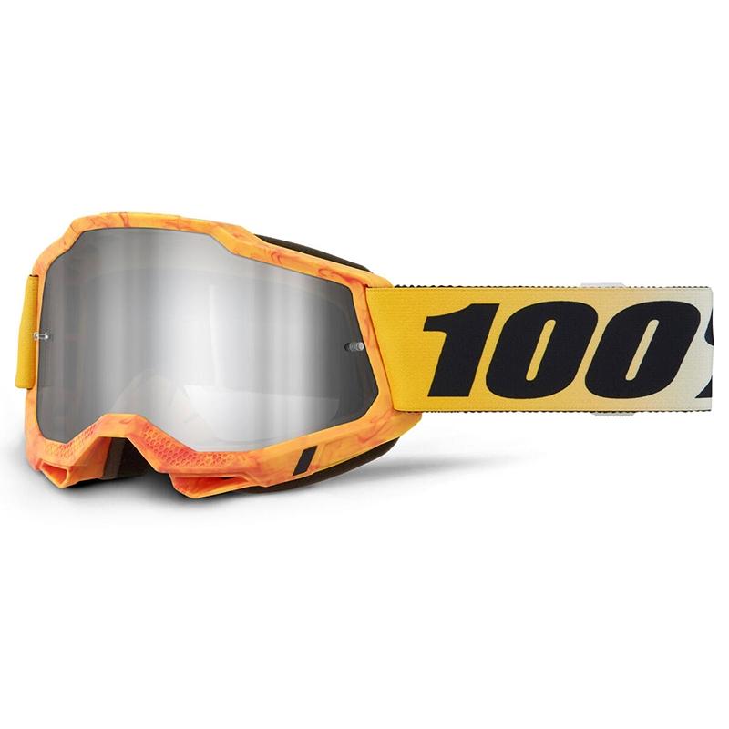 Masque cross ACCURI 2 Razza - jaune/orange/Mirror Silver