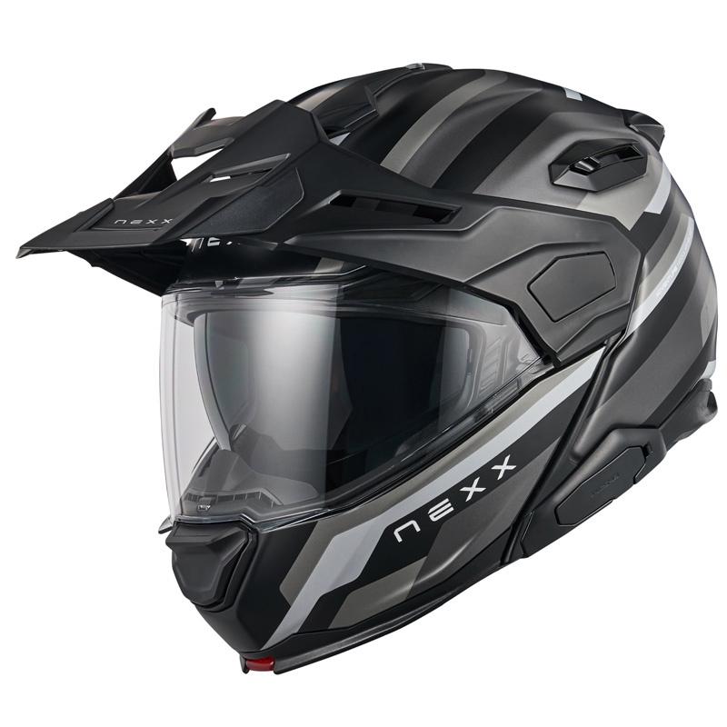 Casque X.LIFECOUNTRY WESTBOUND NEXX noir/gris - MOTO-AXXE.FR, Casque ...