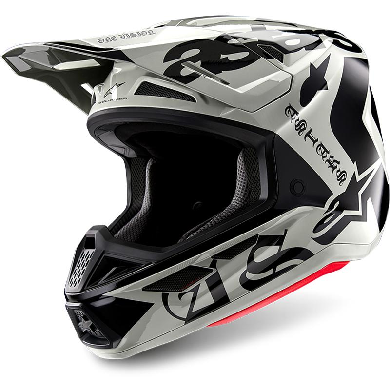 ALPINESTARS Casque cross S-M7 WOLF DUST DUNE BLACK