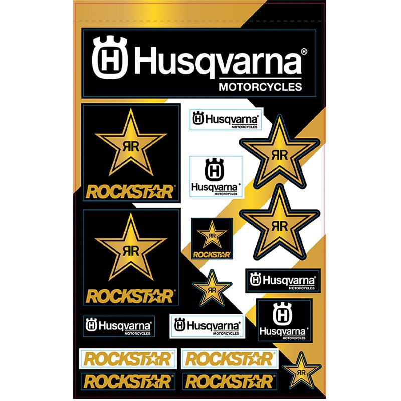 DCOR Autocollant planche Rockstar Husqv Rac