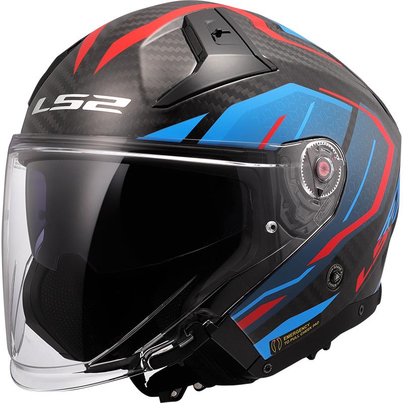 LS2 Casque OF603 INFINITY II CARBON URUS