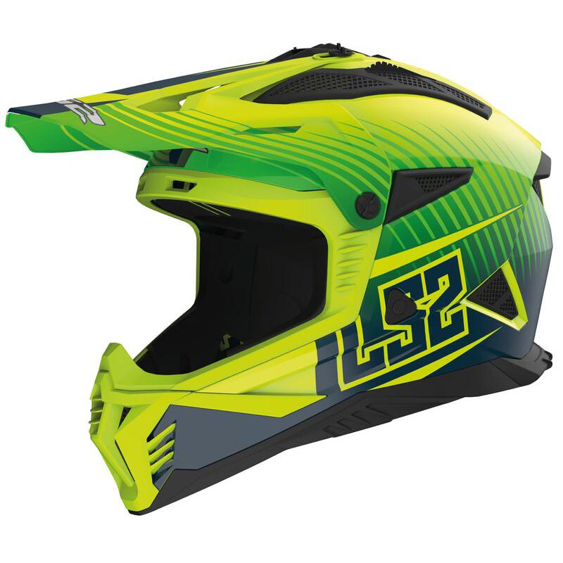 LS2 Casque cross MX708 FAST II DUCK