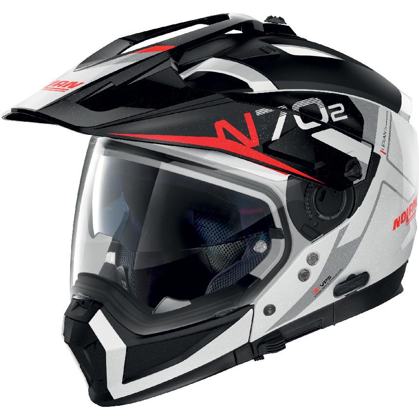 NOLAN Casque cross over N70 2 X Bungee n-com