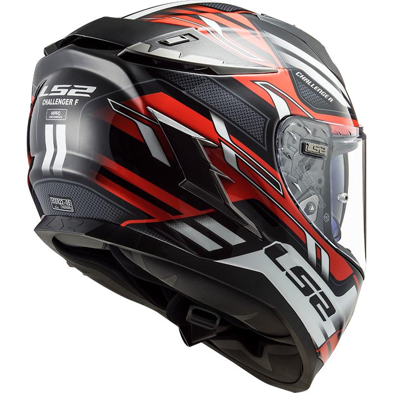 LS2 Casque FF327 CHALLENGER CARBON SPIN 2