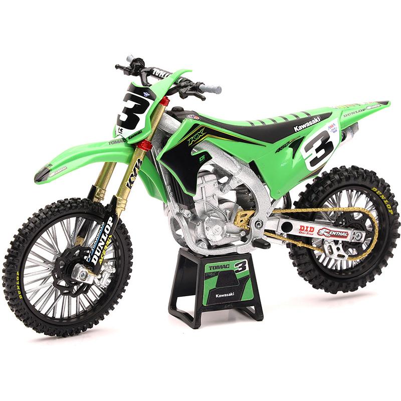 NEWRAY Réplique Kawasaki 450 KXF E.TOMAC 1/12