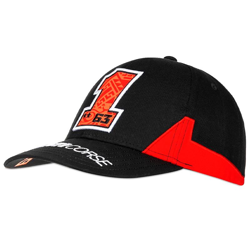 Casquette Plate Ducati Officielle - Unisexe, Réglable, 100% Coton, Neuve Avec étiquettes