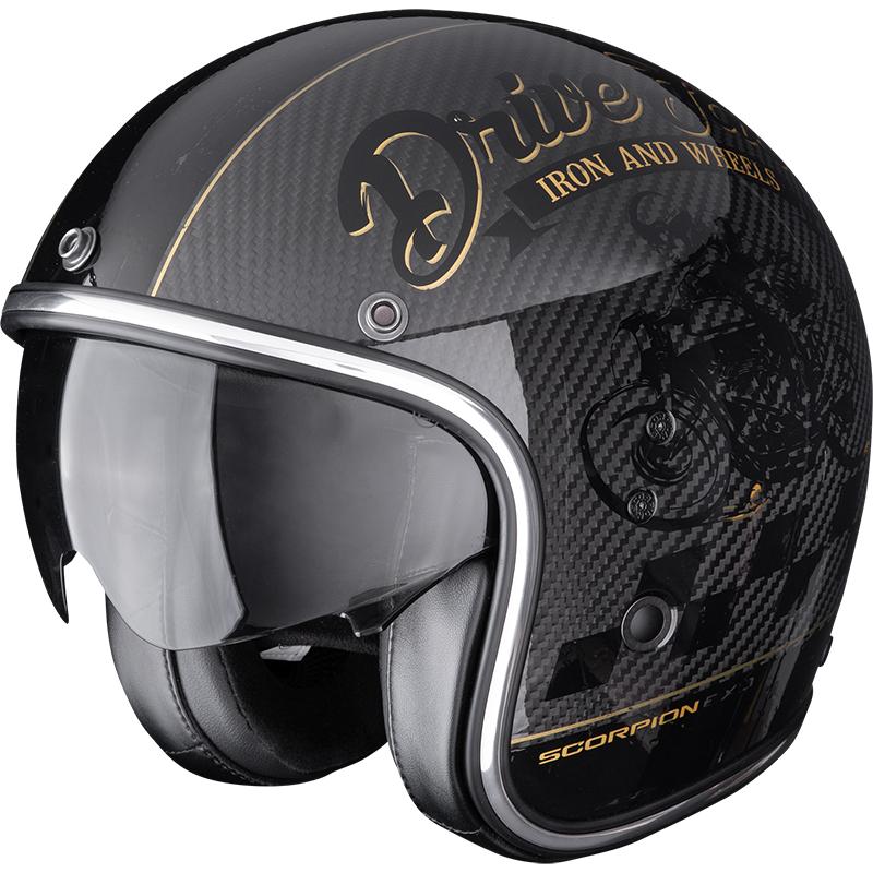 SCORPION Casque BELFAST EVO CARBON ZIPPY