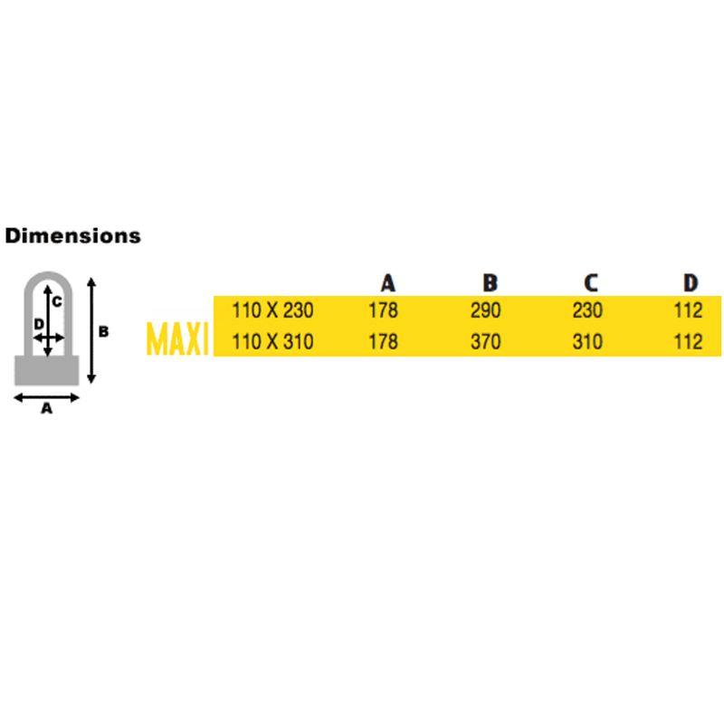 AUVRAY Antivol U XTREM 110 X 310 2